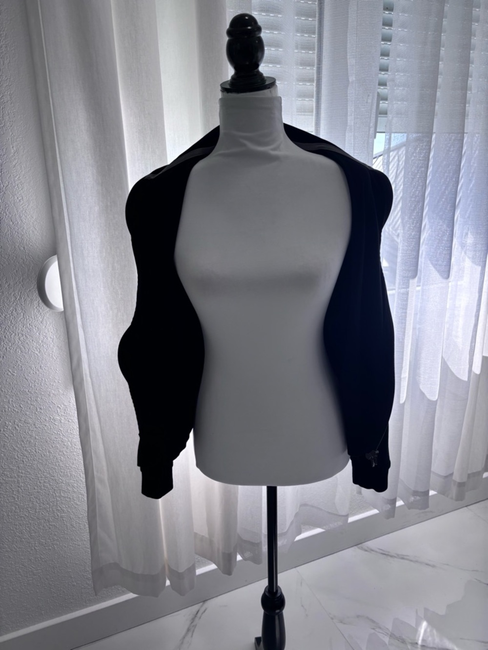 Hugo Boss Black Pima Cotton Tee with Gray Trim